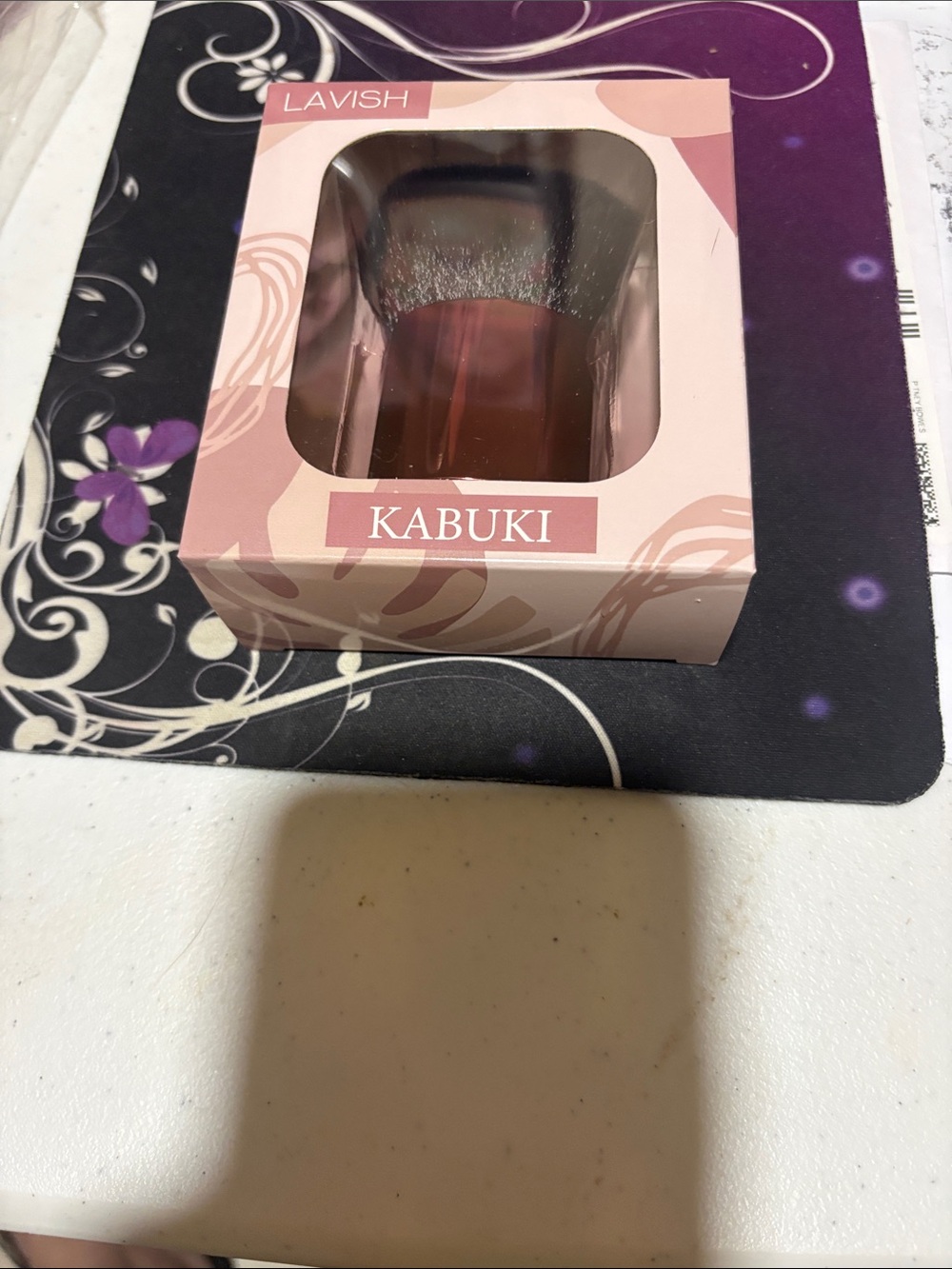 Lavish Pink Kabuki Makeup Brush